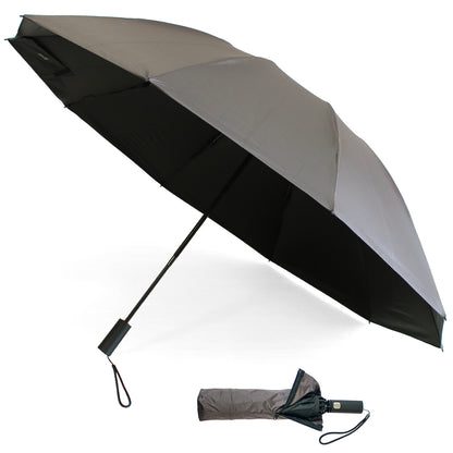 【男の折り畳み傘】特大 140cm 自動開閉 逆折り式 折りたたみ傘