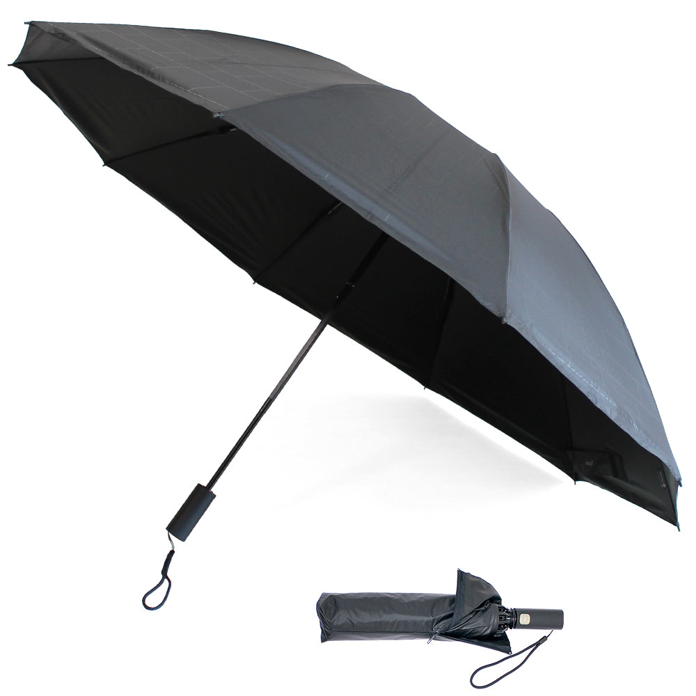 【男の折り畳み傘】特大 140cm 自動開閉 逆折り式 折りたたみ傘